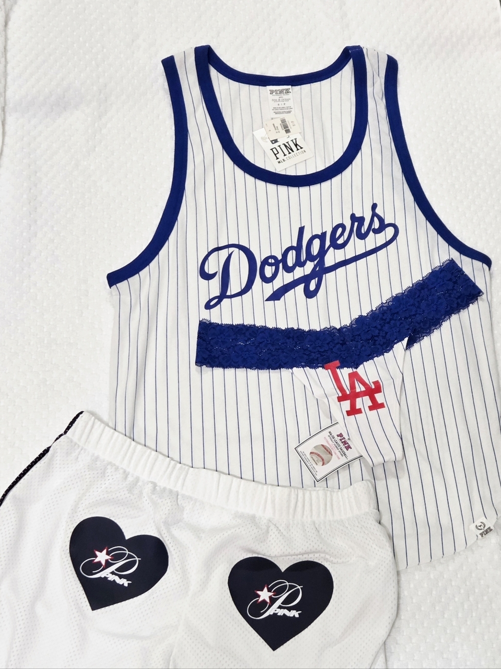 Victoria's Secret PINK LA DODGERS 3PC Bundle NEW!♡♡